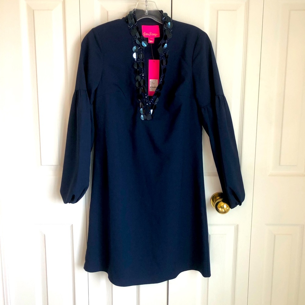 NWT Lilly Pulitzer Navy Dress